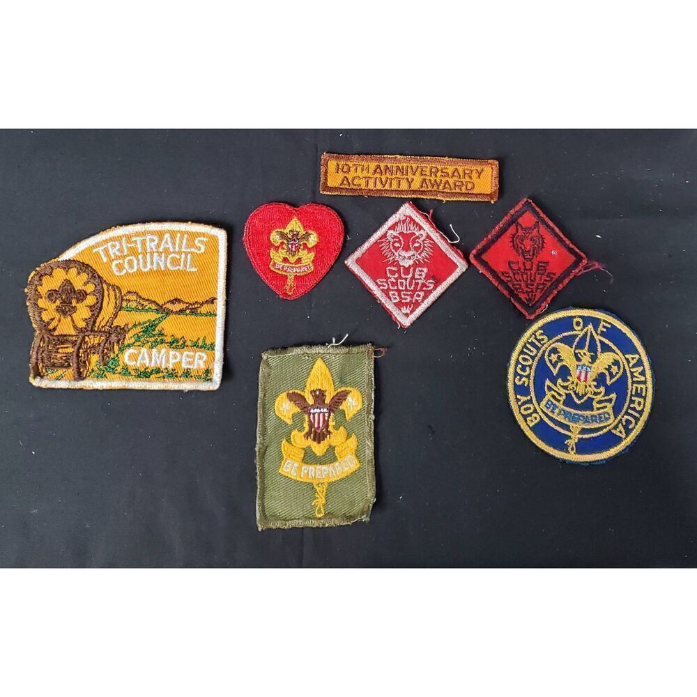 Boy Scouts of America Patchs Vintage 60's